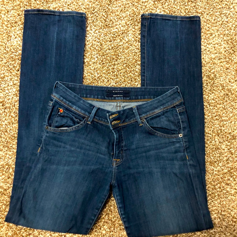 Hudson Jeans Double Button Dark Wash
